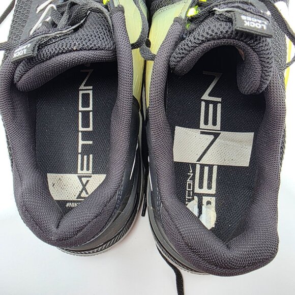 Nike Metcon 7 Black White Volt Iron Gray Mens Size 14 Athletic Shoes Gym Train - Picture 6 of 13